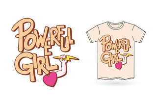 粉色女装服装T恤少女卡通字母短袖图标设计png素材